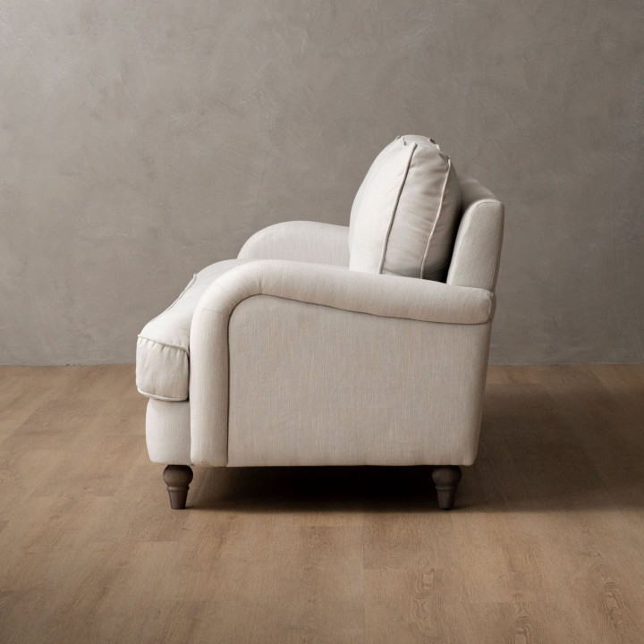 Chenavé 3-Seater Fabric Couch - Pearl - 5