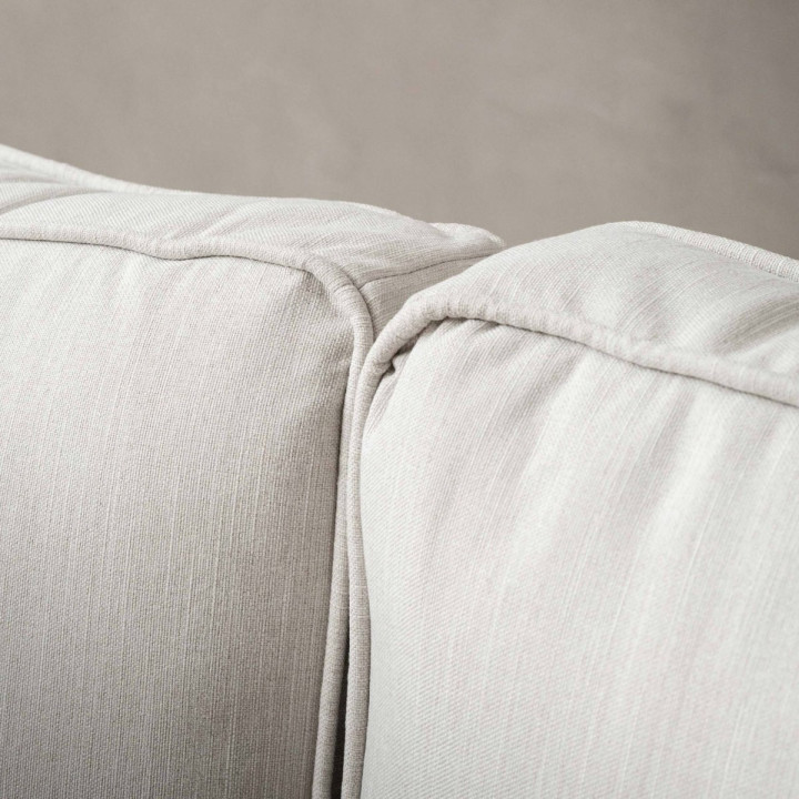 Chenavé 3-Seater Fabric Couch - Pearl - 7