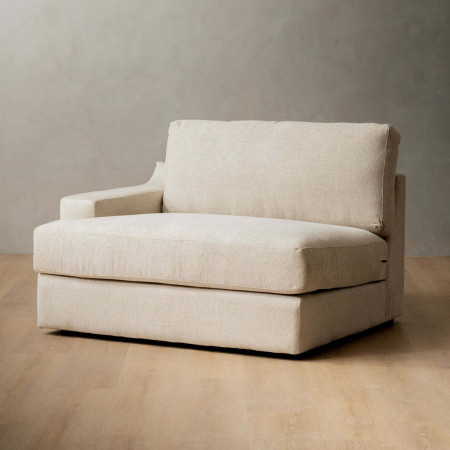Windermere Modular Couch Piece - Left Arm - Latté - 1