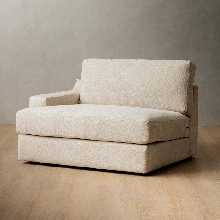 Windermere Modular Couch Piece - Left Arm - Latté - 1