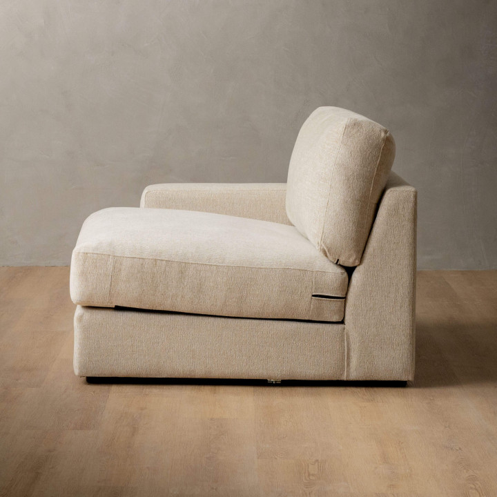 Windermere Modular Couch Piece - Left Arm - Latté - 3