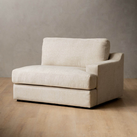 Windermere Modular Couch Piece - Right Arm - Latté - 1