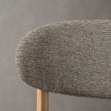 Coraline Fabric Counter Bar Chair - Fossil - 6