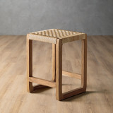 Rio Patio Counter Bar Stool - Natural - 1