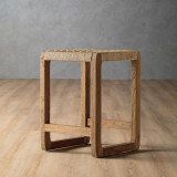 Rio Patio Counter Bar Stool - Natural - 3