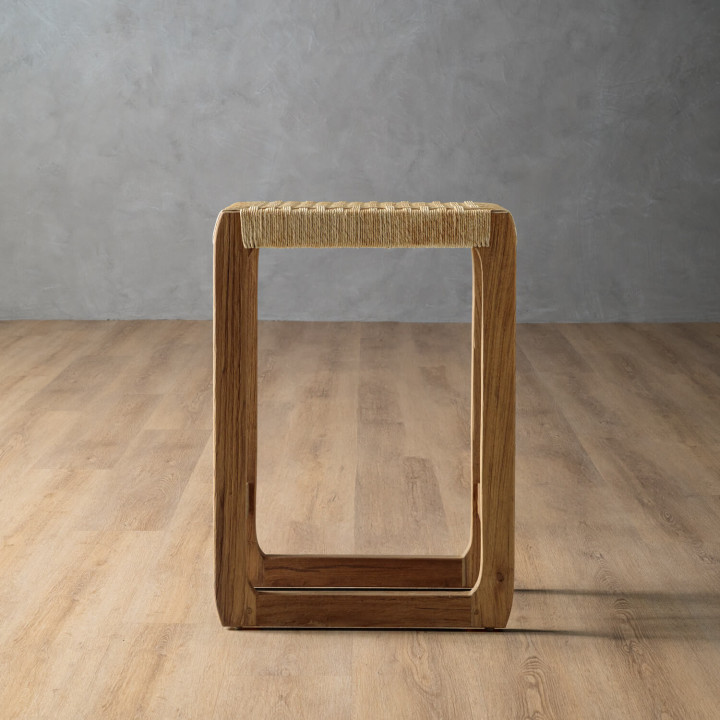 Rio Patio Counter Bar Stool - Natural - 4
