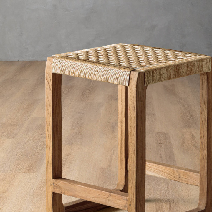 Rio Patio Counter Bar Stool - Natural - 5