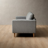 Hamlet 3-Seater Fabric Couch - Falcon Grey - 5
