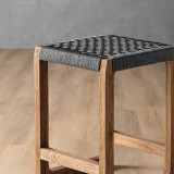 Rio Patio Counter Bar Stool - Fossil - 5