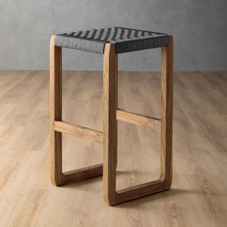 Rio Patio Tall Bar Stool - Fossil - 1