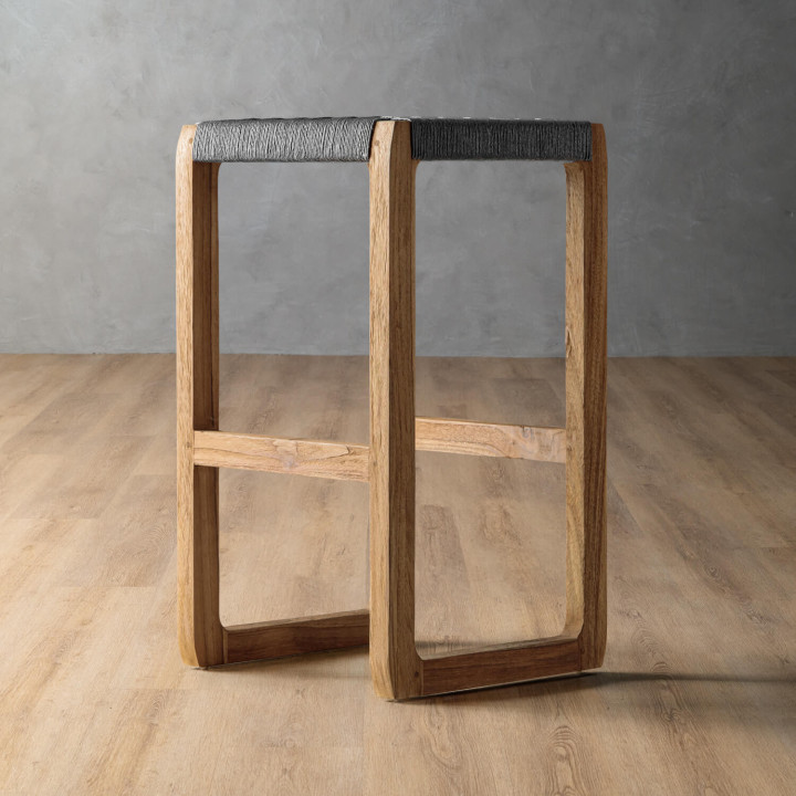 Rio Patio Tall Bar Stool - Fossil - 3