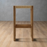 Rio Patio Tall Bar Stool - Natural - 2