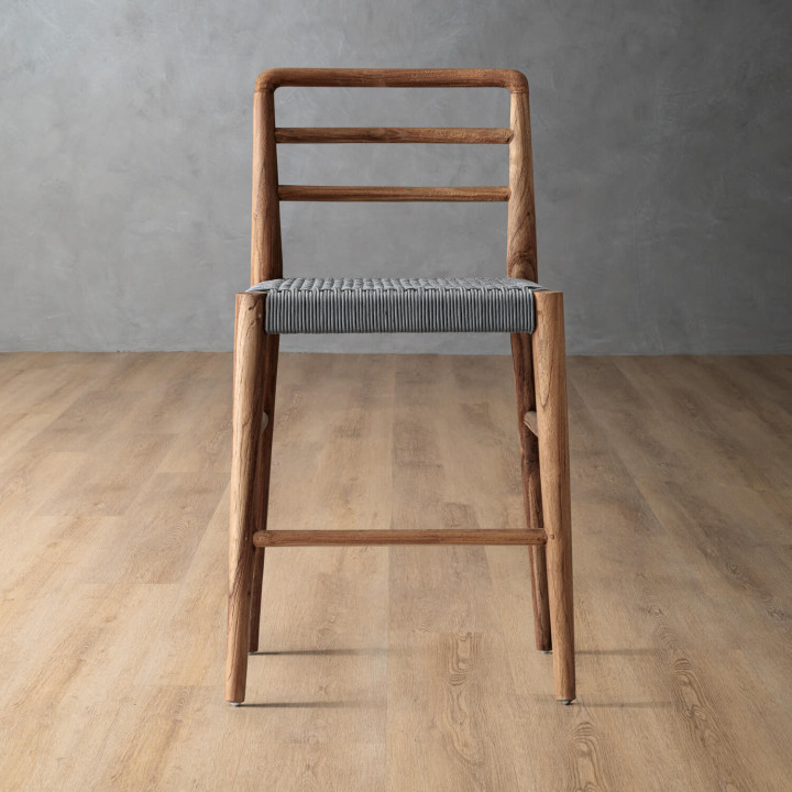 Sawyer Counter Bar Chair - Grey - 2