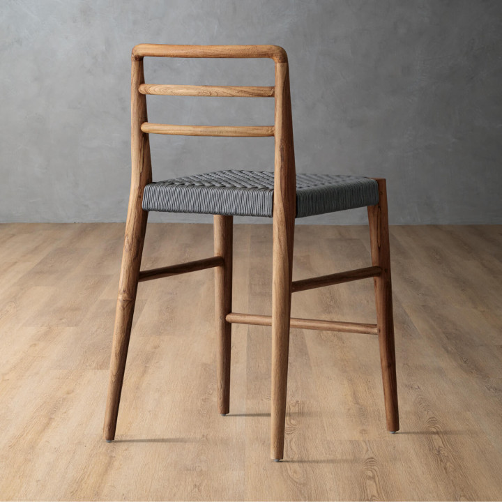 Sawyer Counter Bar Chair - Grey - 4