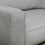 Hamlet 3-Seater Fabric Couch - Falcon Grey - 8