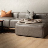 Havenwood Leather Daybed Large - Shadow Ash - 4