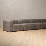 Havenwood Leather Daybed Large - Shadow Ash - 6