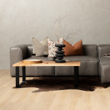 Havenwood Leather Daybed Small - Shadow Ash - 3