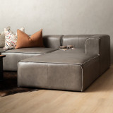 Havenwood Leather Daybed Small - Shadow Ash - 4