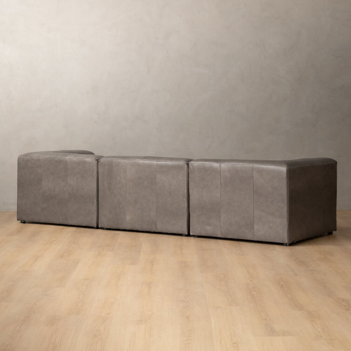 Havenwood Leather Daybed Small - Shadow Ash - 6