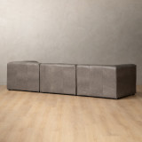 Havenwood Leather Daybed Small - Shadow Ash - 6