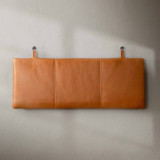 Carolina Double Leather Headboard - Ginger - 5
