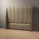 Melae Double Headboard - Juniper Taupe - 3