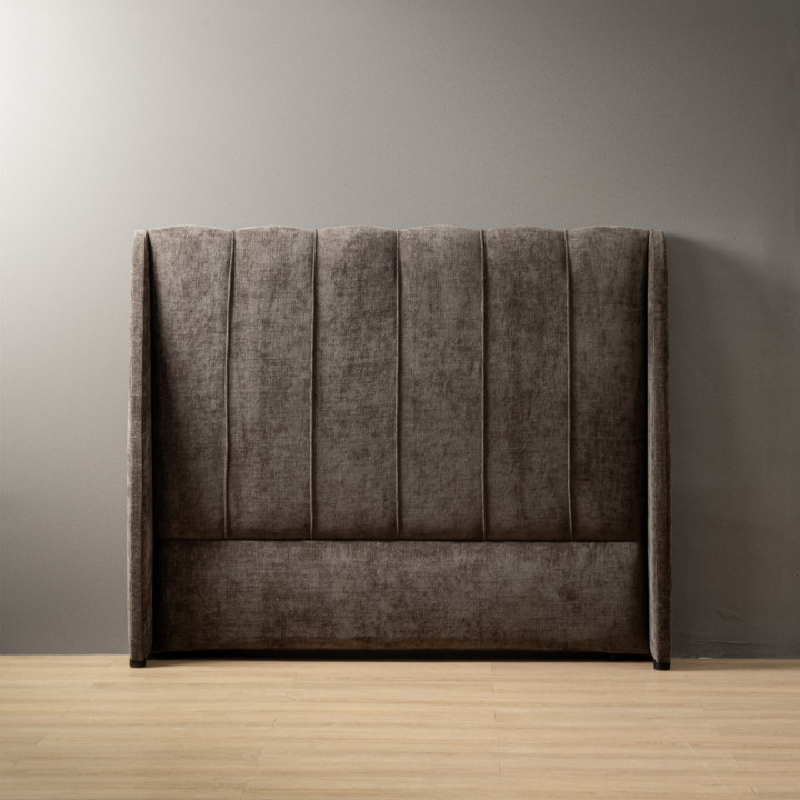 Melae Double Headboard - Storm Wave - 1