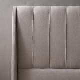 Melae Double Headboard - Latté - 4