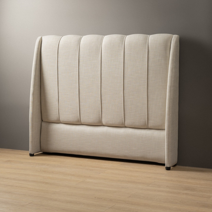 Melae Queen Headboard - Juniper Ivory - 3