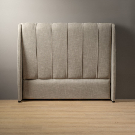 Melae Queen Headboard - Juniper Stone