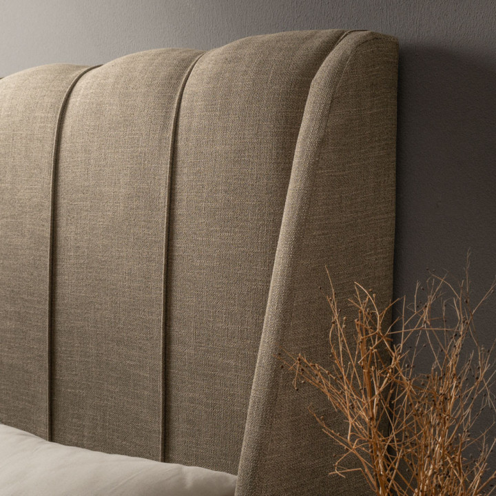 Melae Queen Headboard - Juniper Taupe - 2