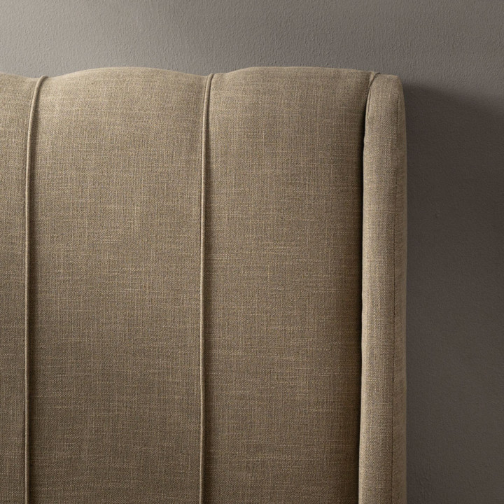 Melae Queen Headboard - Juniper Taupe - 4