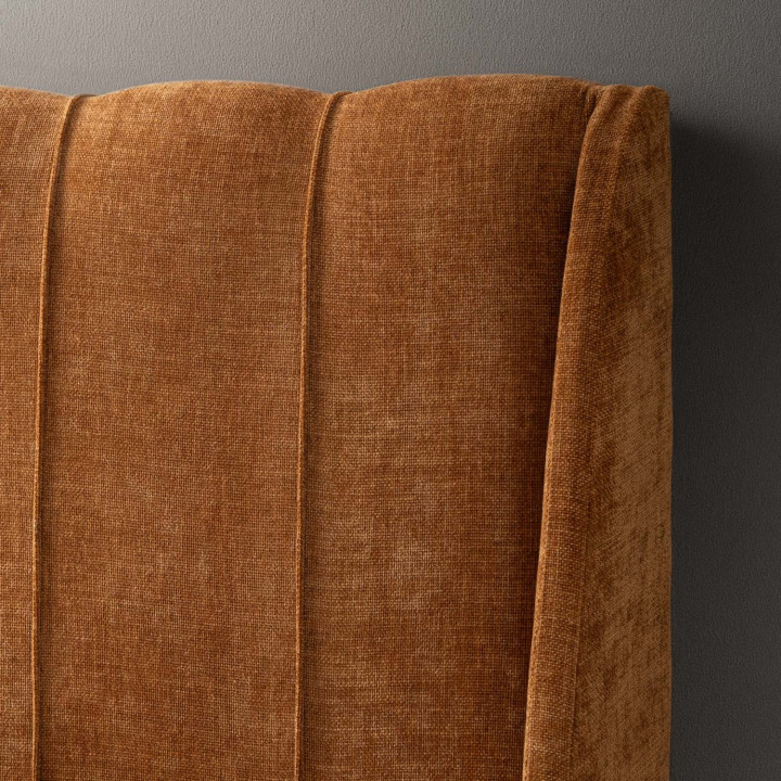 Melae Queen Headboard - Honey Wave - 3