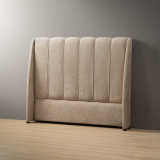 Melae Queen Headboard - Sand Wave - 2