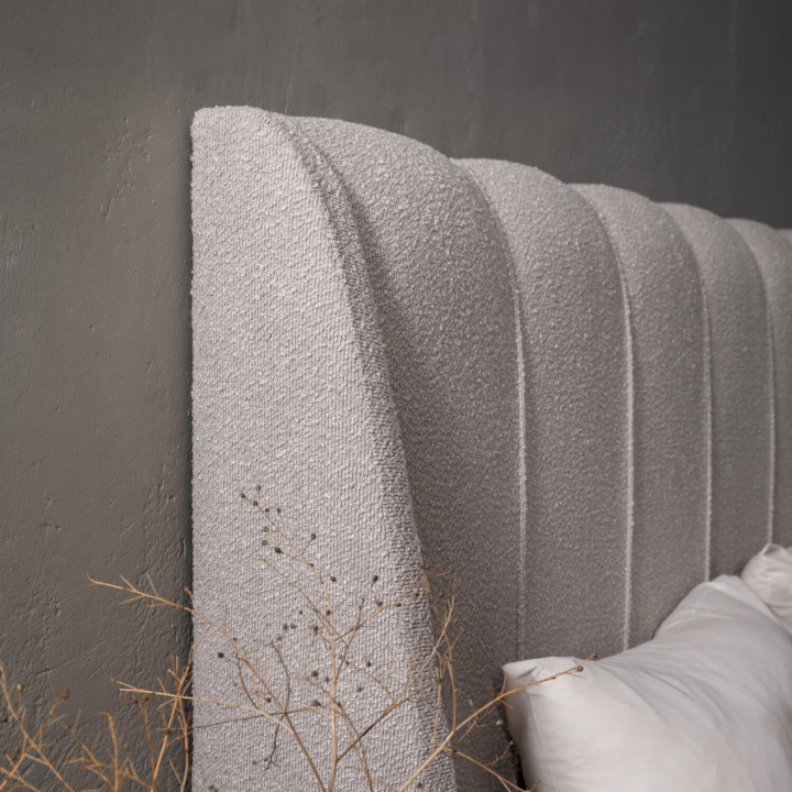 Melae Queen Headboard - Latté - 1