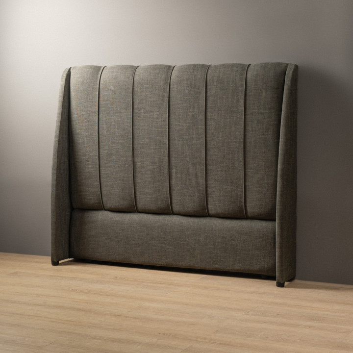Melae King Headboard - Juniper Graphite - 3