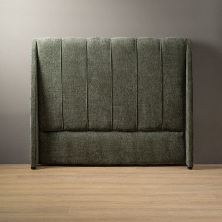 Melae King Headboard - Thyme Wave