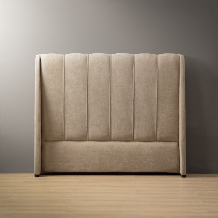 Melae King Headboard - Sand Wave
