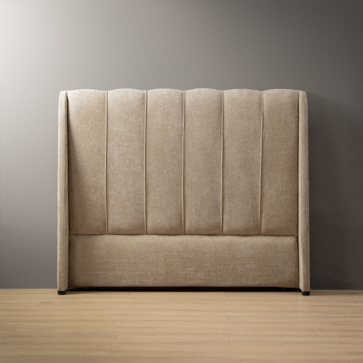 Melae King Headboard - Sand Wave - 1