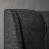 Melae King Headboard - Charcoal - 5