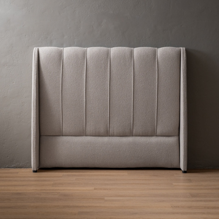 Melae King Headboard - Latté - 1