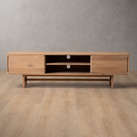 Stellenberg TV Unit - 2.0m - Oak - 1