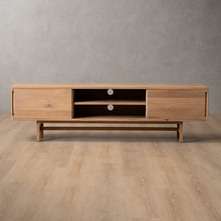 Stellenberg TV Unit - 2.0m - Oak - 1