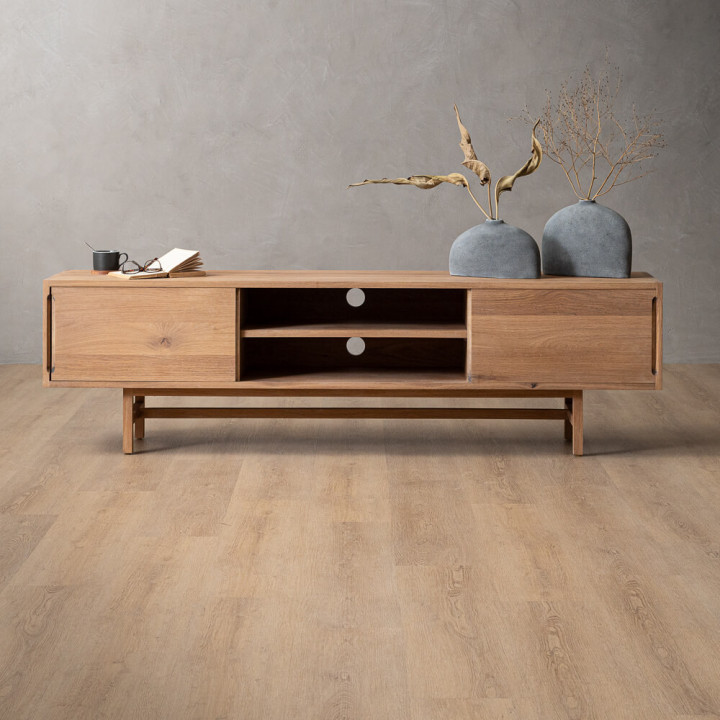 Stellenberg TV Unit - 2.0m - Oak - 2