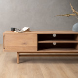 Stellenberg TV Unit - 2.0m - Oak - 3