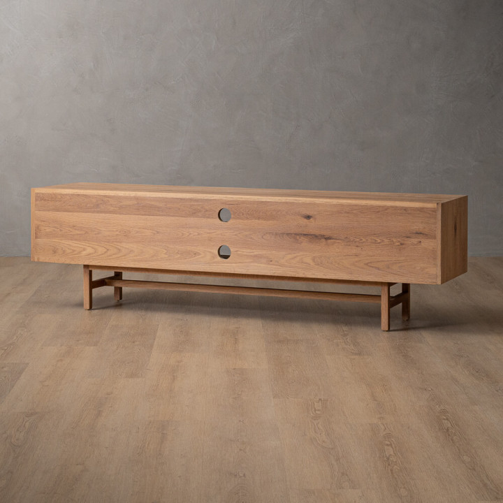 Stellenberg TV Unit - 2.0m - Oak - 7
