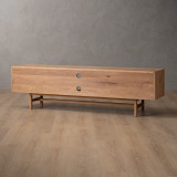 Stellenberg TV Unit - 2.0m - Oak - 7
