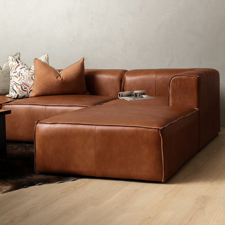 Havenwood Leather Daybed Small - Duskwood - 4