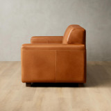 Karoo 2-Seater Leather Couch - Ginger - 4